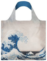 BOLSA PLEGABLE HOKUSAI THE GREAT WAVE RECYCLABLE | LOQI